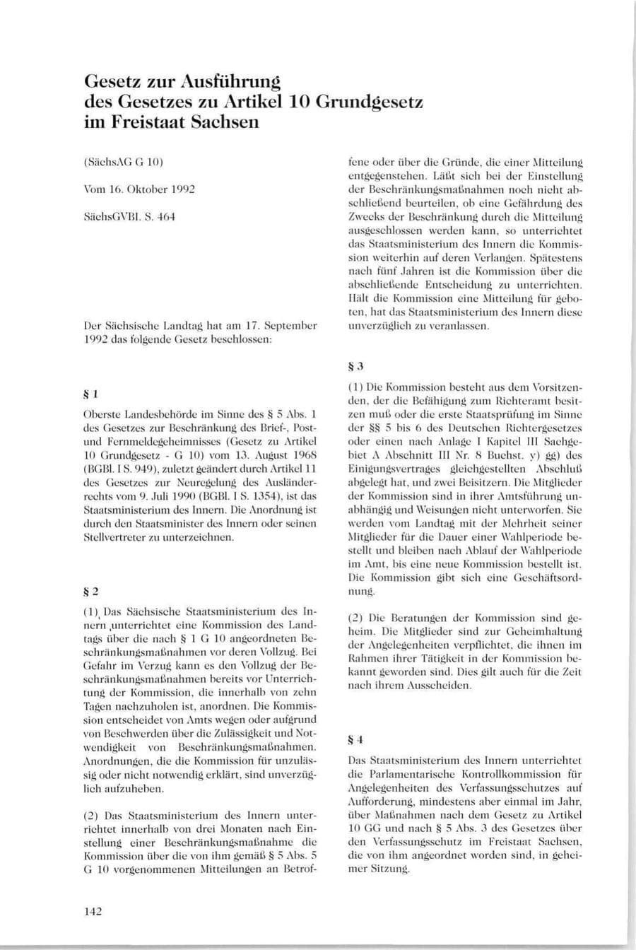 Seite 137 des Verfassungsschutzbericht 1995 Sachsen