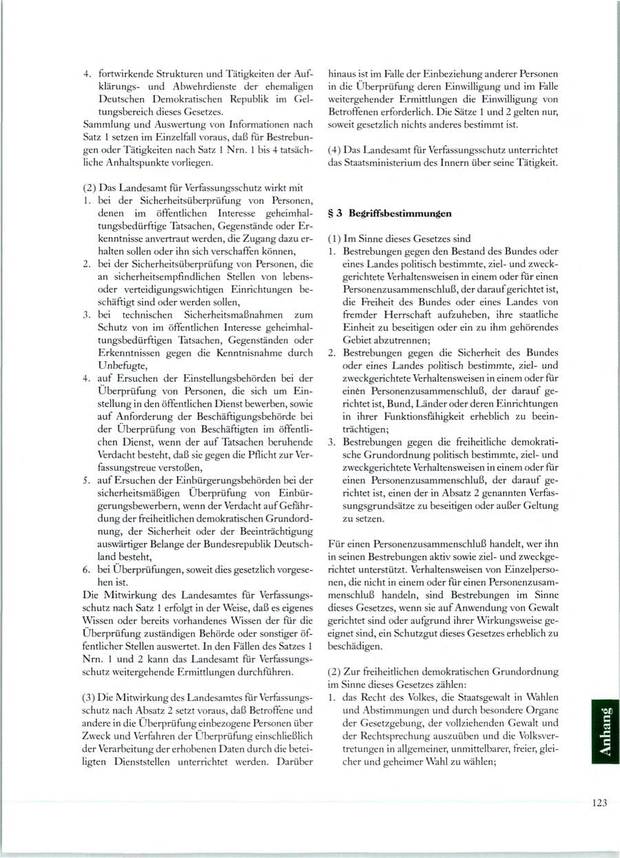 Seite 118 des Verfassungsschutzbericht 1998 Sachsen