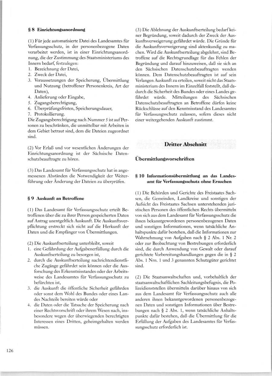 Seite 121 des Verfassungsschutzbericht 1998 Sachsen