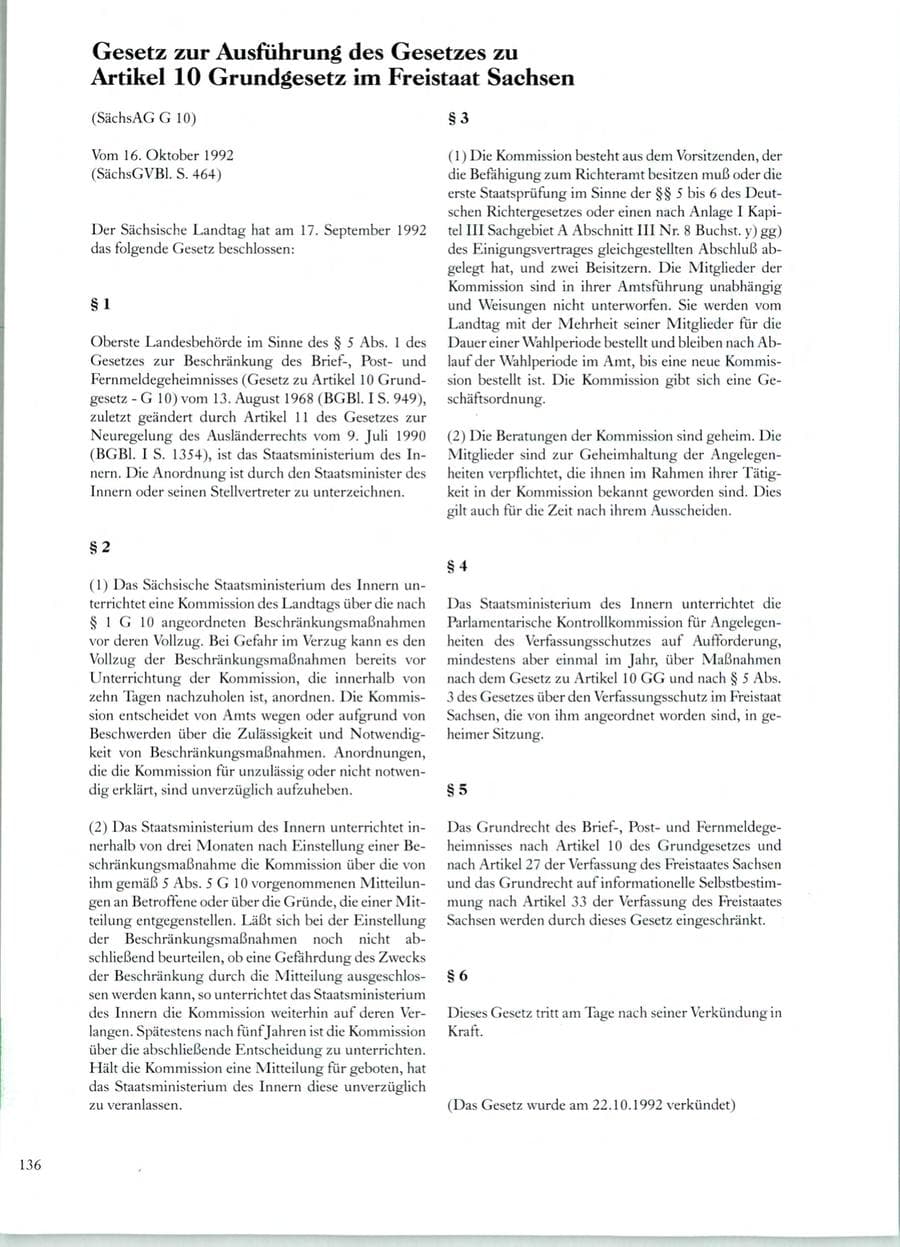 Seite 131 des Verfassungsschutzbericht 1998 Sachsen