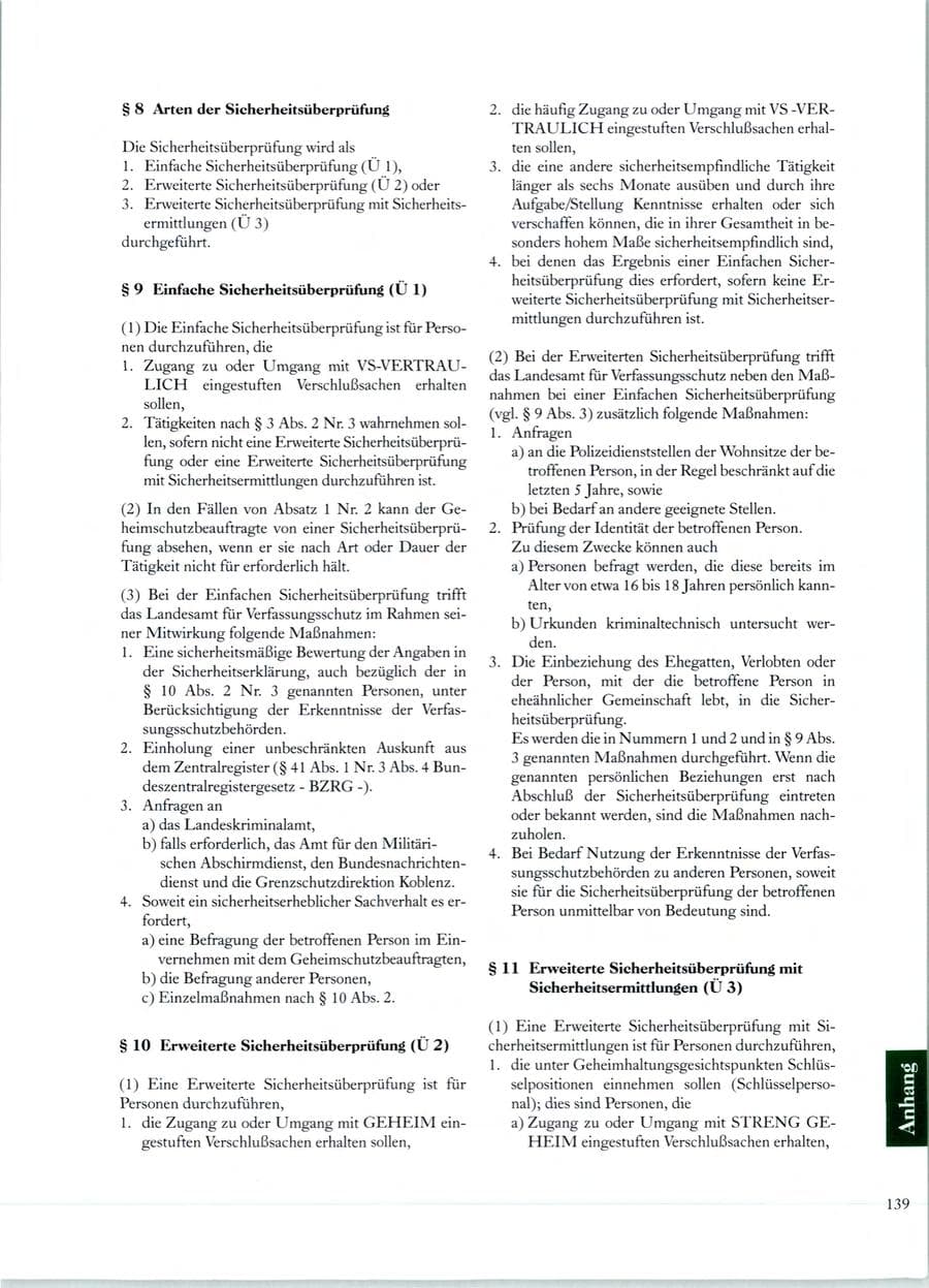 Seite 134 des Verfassungsschutzbericht 1998 Sachsen