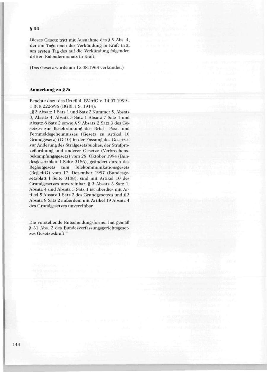 Seite 150 des Verfassungsschutzbericht 1999 Sachsen