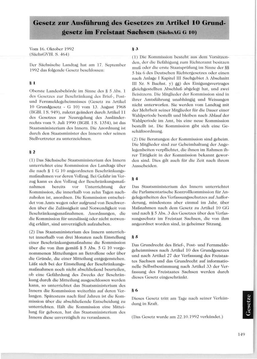Seite 151 des Verfassungsschutzbericht 1999 Sachsen