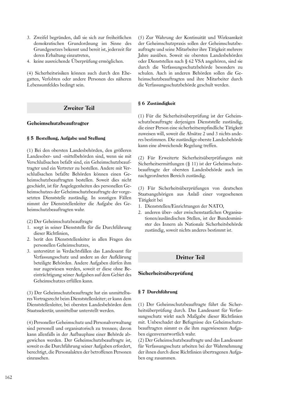 Seite 162 des Verfassungsschutzbericht 2000 Sachsen
