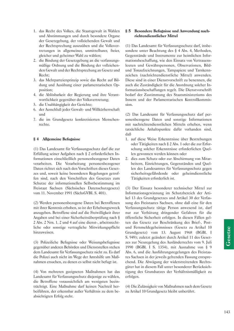 Seite 145 des Verfassungsschutzbericht 2002 Sachsen