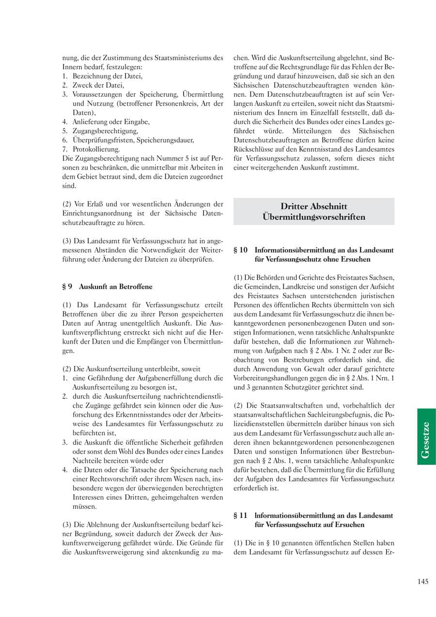 Seite 147 des Verfassungsschutzbericht 2002 Sachsen
