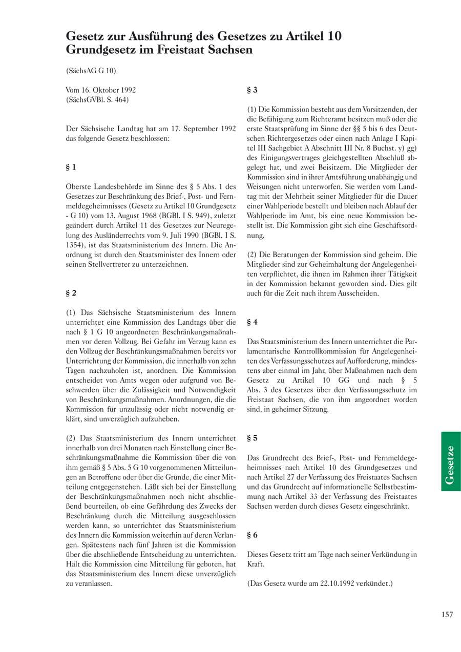 Seite 159 des Verfassungsschutzbericht 2002 Sachsen
