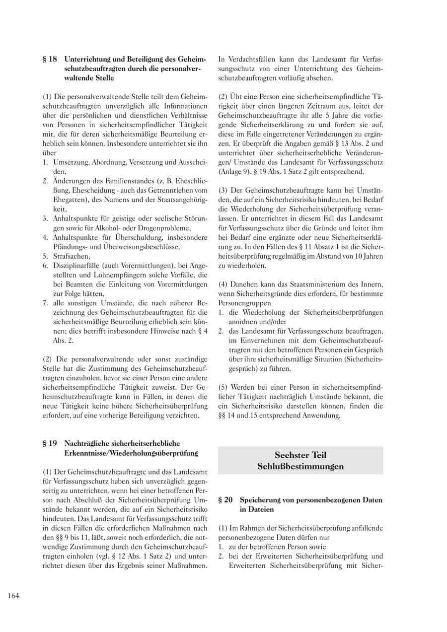 Seite 166 des Verfassungsschutzbericht 2002 Sachsen