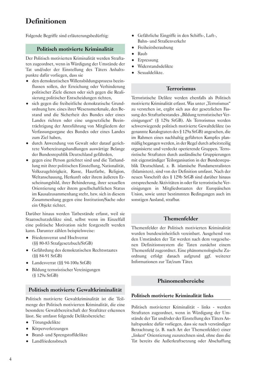 Seite 6 des Verfassungsschutzbericht 2002 Sachsen