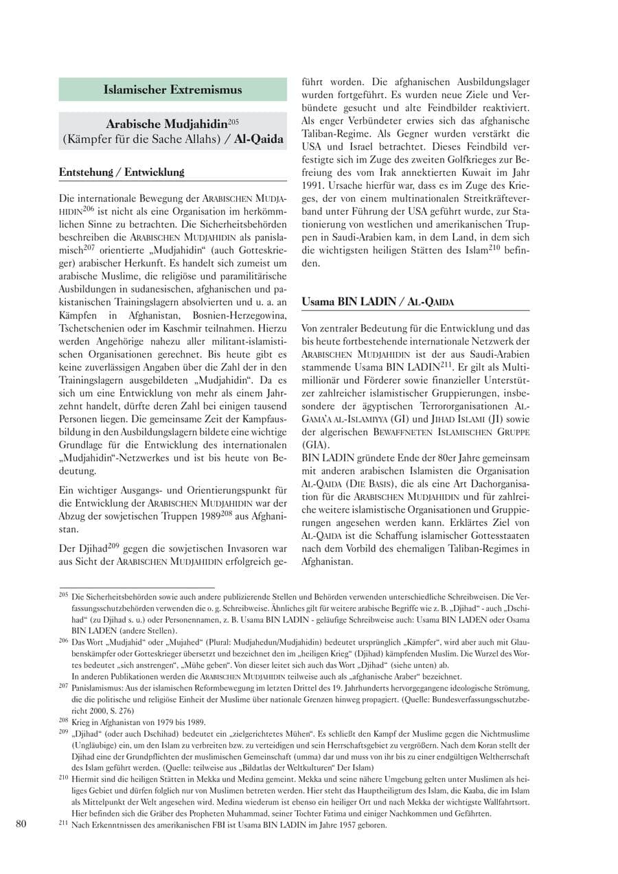 Seite 82 des Verfassungsschutzbericht 2002 Sachsen