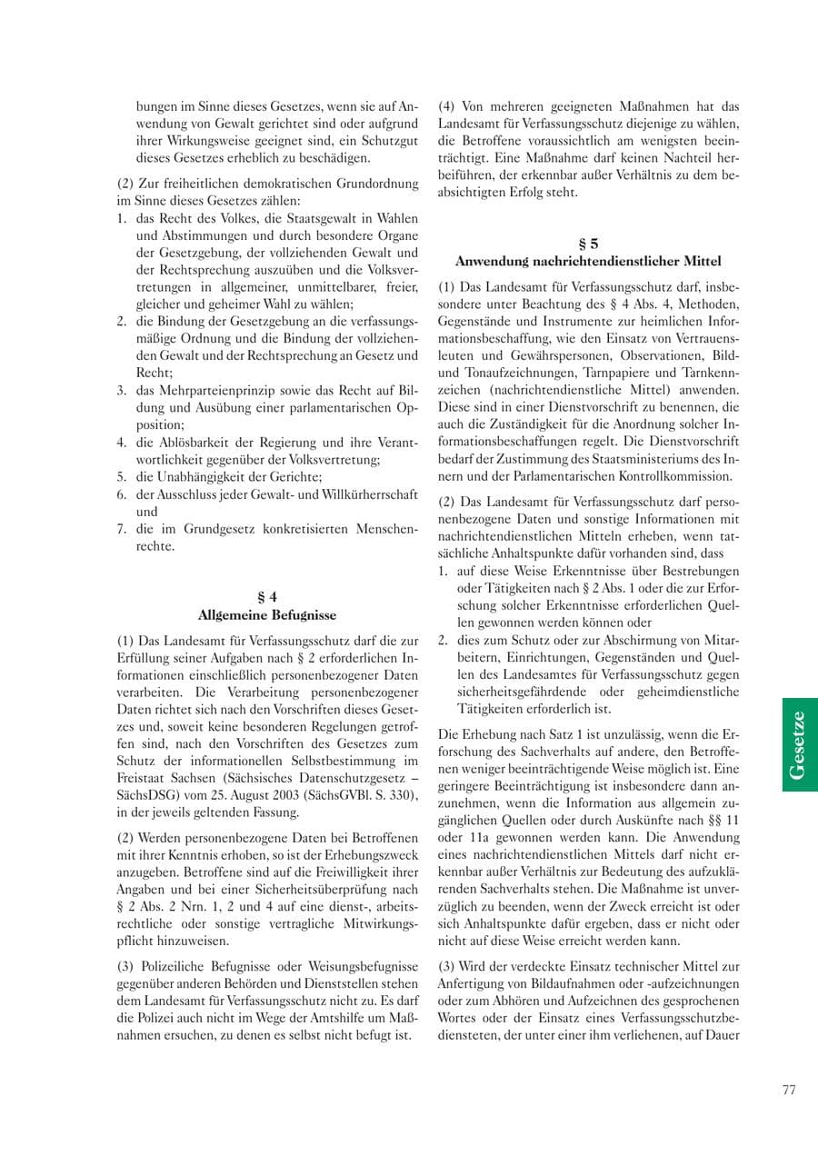 Seite 79 des Verfassungsschutzbericht 2006 Sachsen