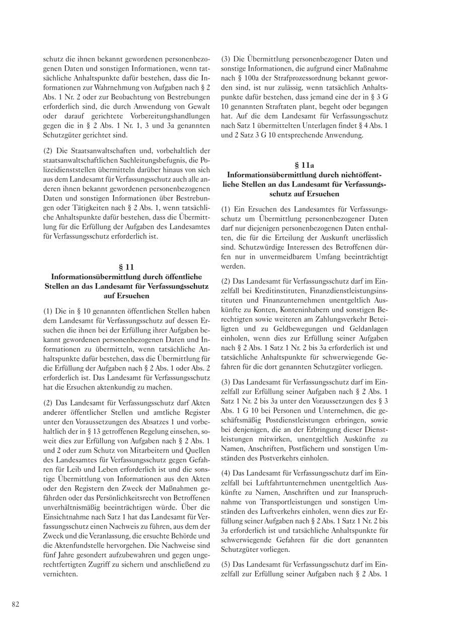 Seite 84 des Verfassungsschutzbericht 2006 Sachsen