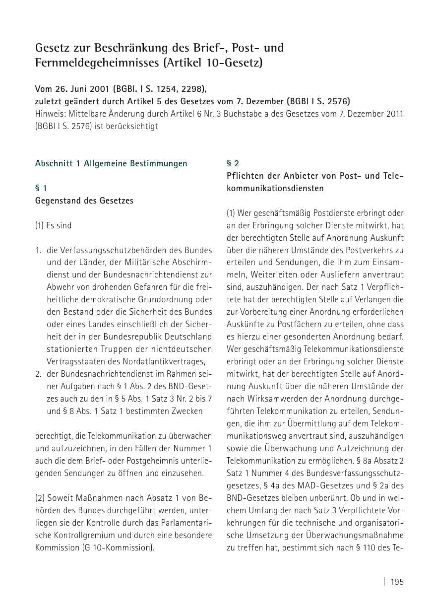 Seite 197 des Verfassungsschutzbericht 2011 Sachsen