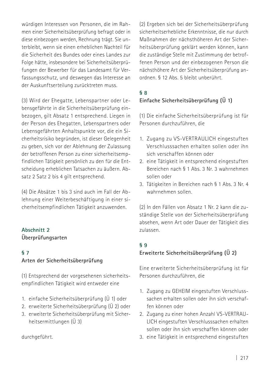 Seite 219 des Verfassungsschutzbericht 2011 Sachsen