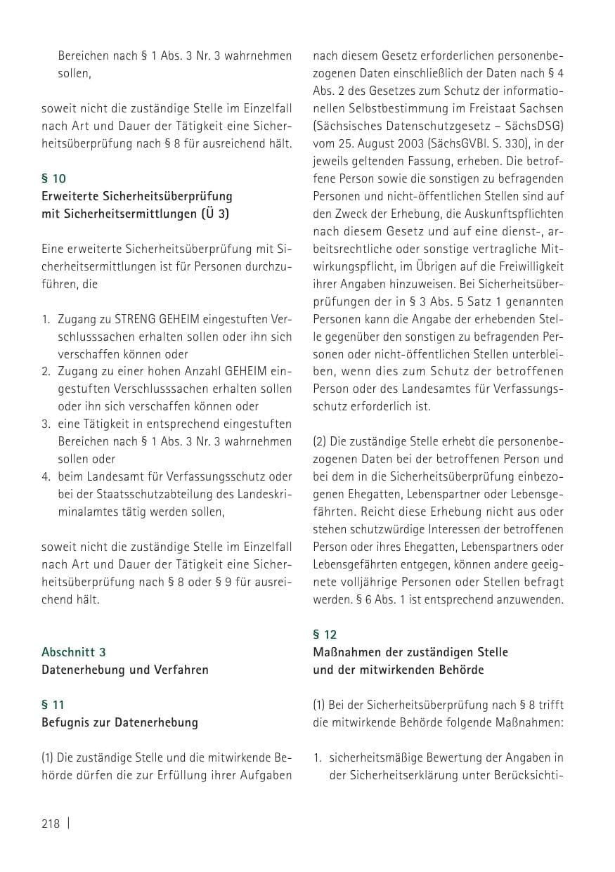 Seite 220 des Verfassungsschutzbericht 2011 Sachsen
