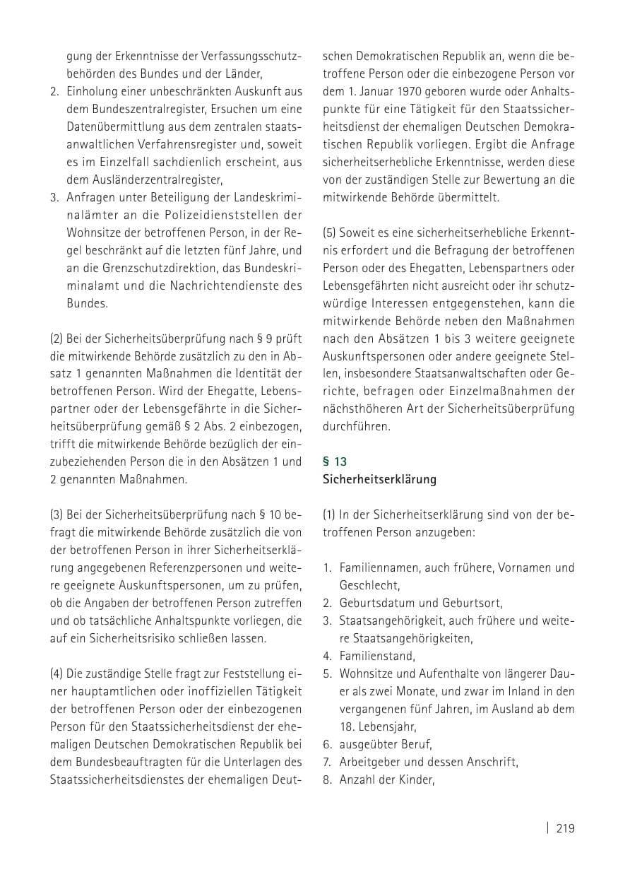 Seite 221 des Verfassungsschutzbericht 2011 Sachsen