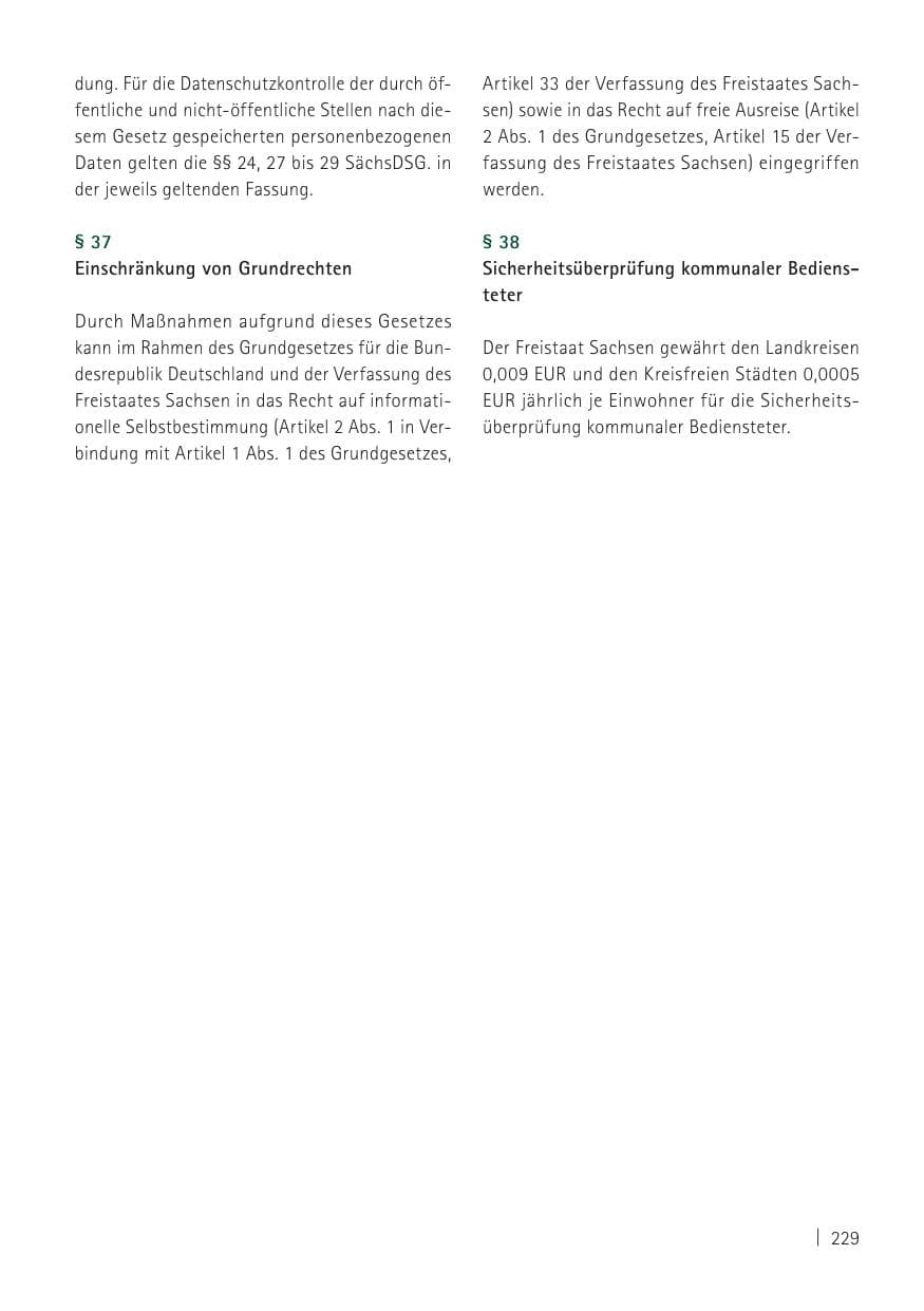 Seite 231 des Verfassungsschutzbericht 2011 Sachsen