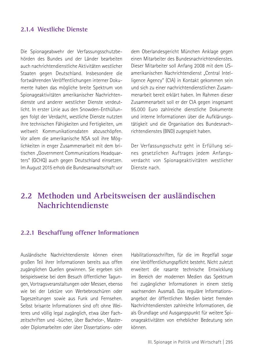 Seite 297 des Verfassungsschutzbericht 2015 Sachsen