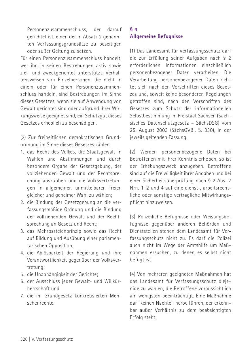 Seite 328 des Verfassungsschutzbericht 2015 Sachsen