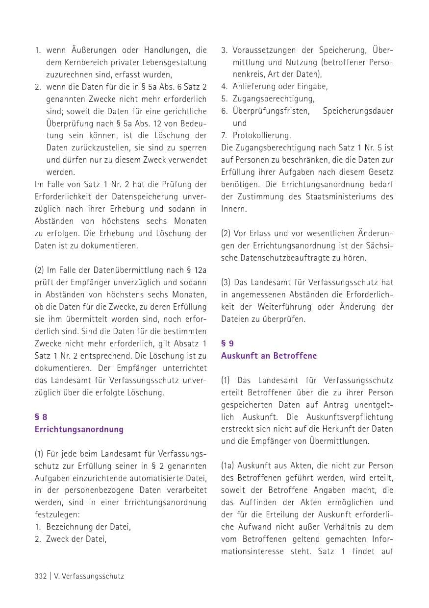 Seite 334 des Verfassungsschutzbericht 2015 Sachsen