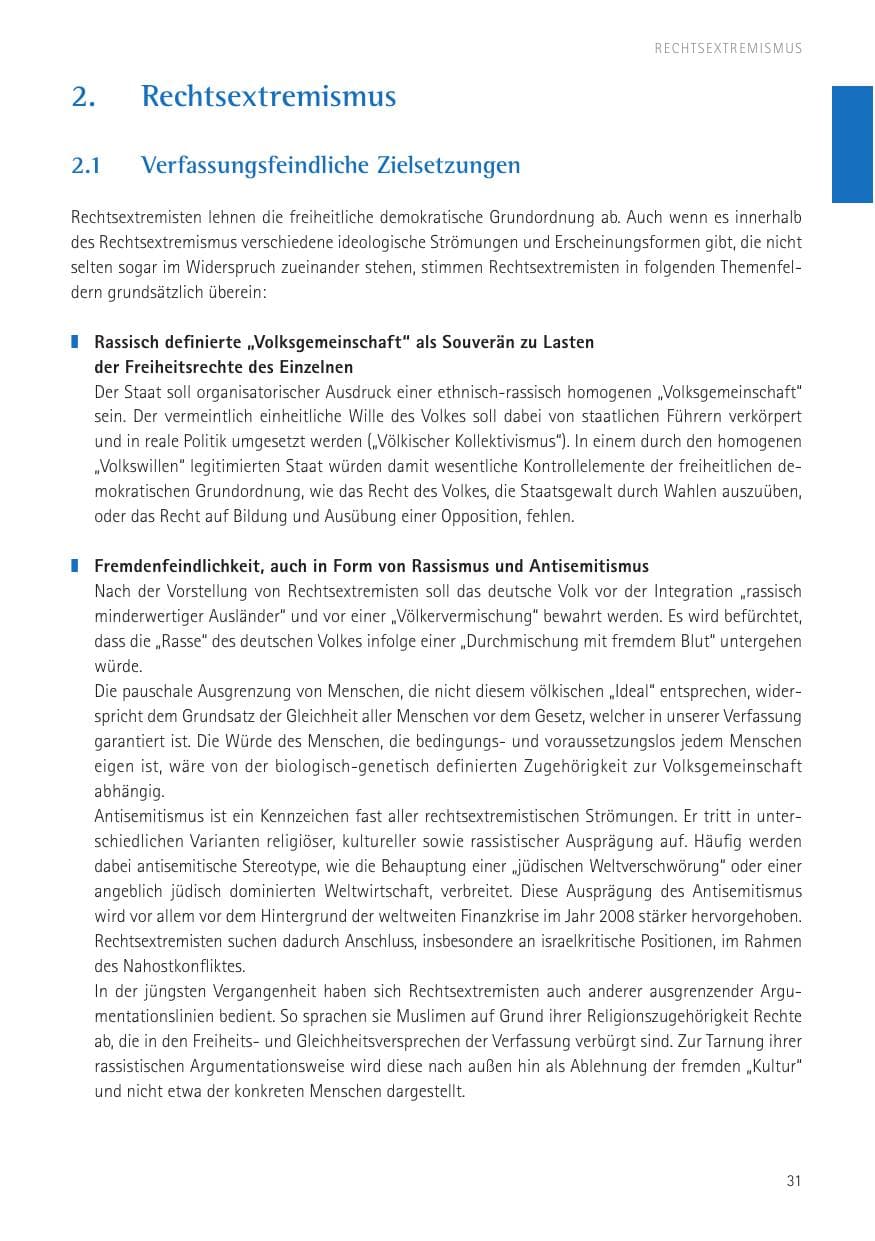 Seite 33 des Verfassungsschutzbericht 2016 Sachsen