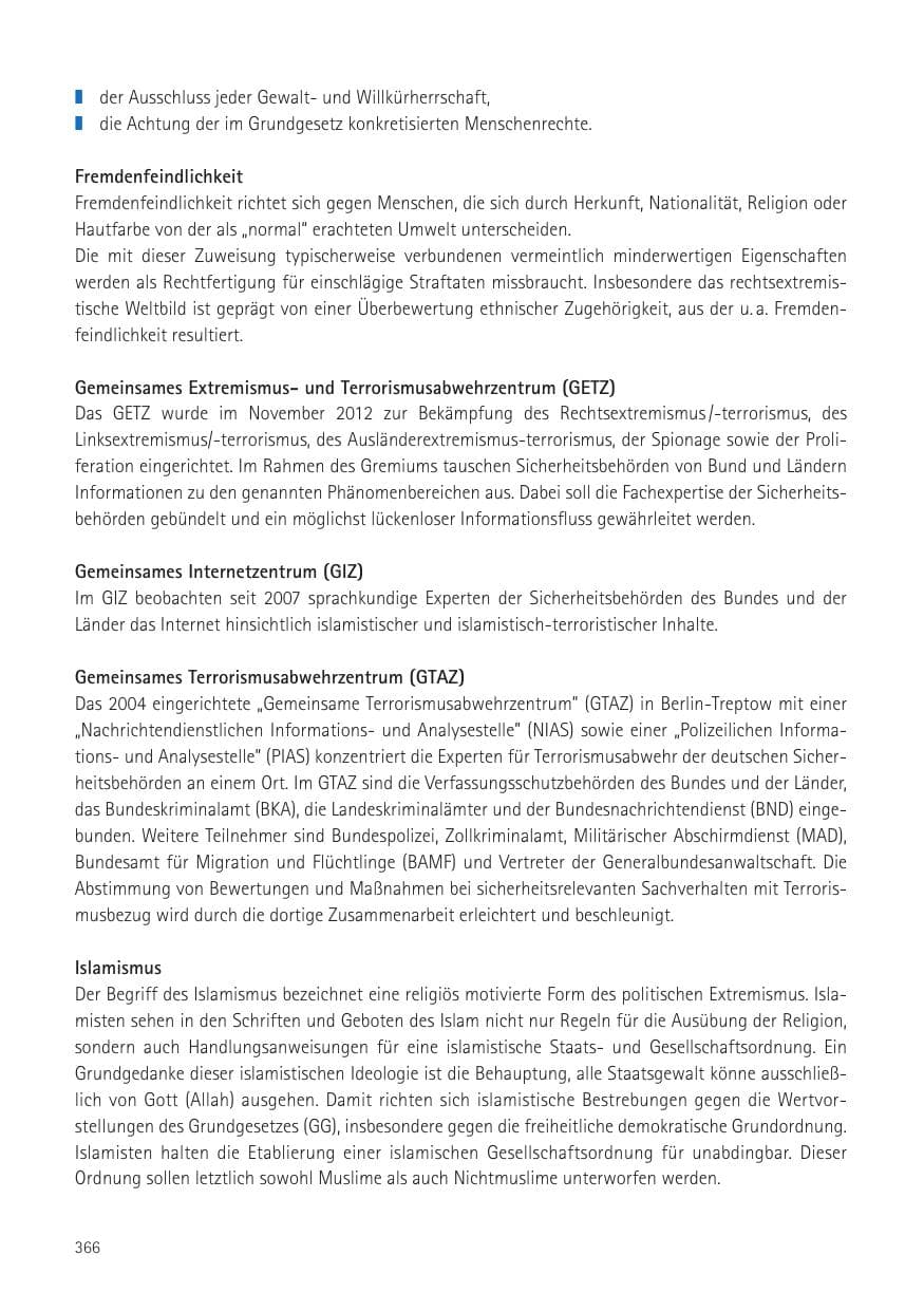 Seite 368 des Verfassungsschutzbericht 2016 Sachsen