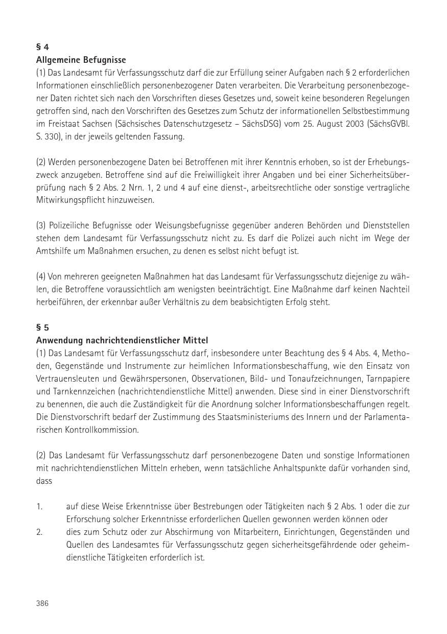Seite 388 des Verfassungsschutzbericht 2016 Sachsen