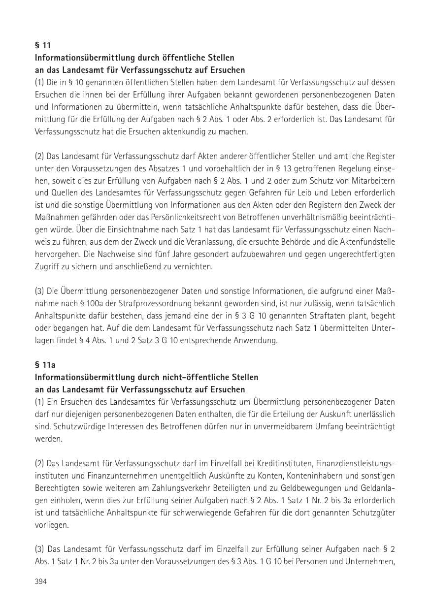 Seite 396 des Verfassungsschutzbericht 2016 Sachsen