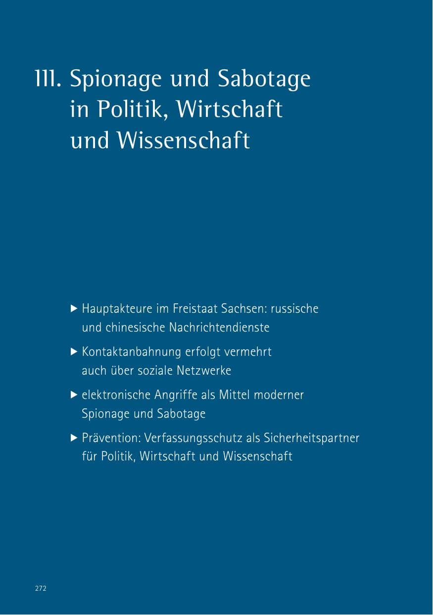 Seite 272 des Verfassungsschutzbericht 2017 Sachsen