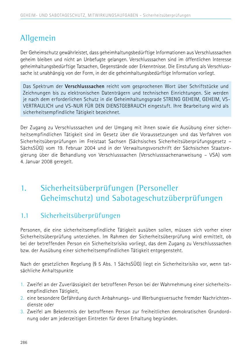 Seite 286 des Verfassungsschutzbericht 2017 Sachsen