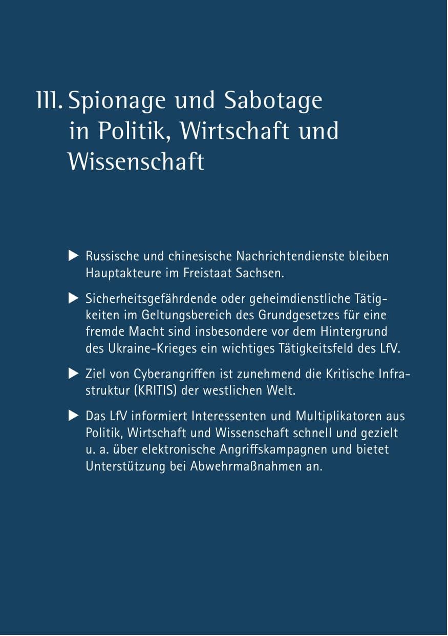 Seite 193 des Verfassungsschutzbericht 2022 Sachsen