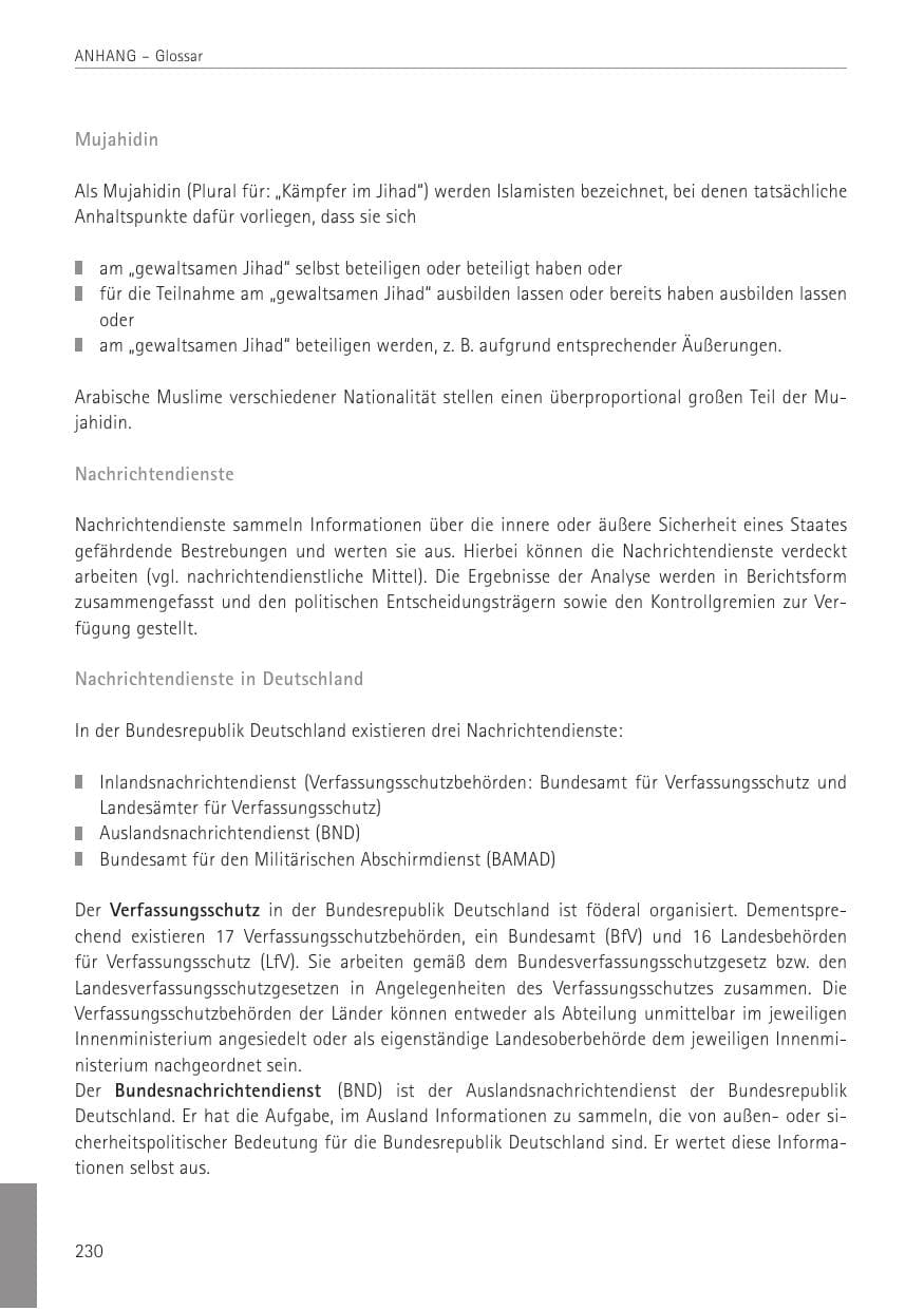 Seite 230 des Verfassungsschutzbericht 2022 Sachsen