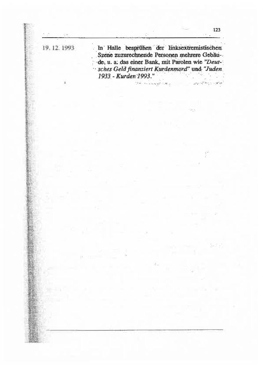 Seite 137 des Verfassungsschutzbericht 1993 Sachsen-Anhalt