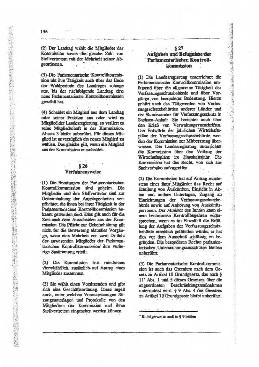 Seite 150 des Verfassungsschutzbericht 1993 Sachsen-Anhalt