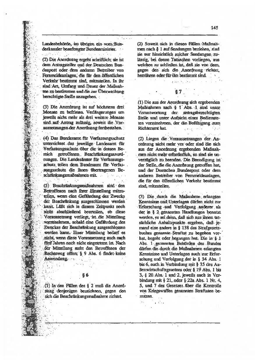 Seite 159 des Verfassungsschutzbericht 1993 Sachsen-Anhalt