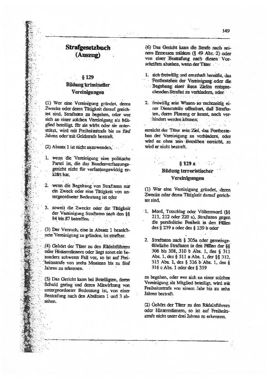 Seite 163 des Verfassungsschutzbericht 1993 Sachsen-Anhalt