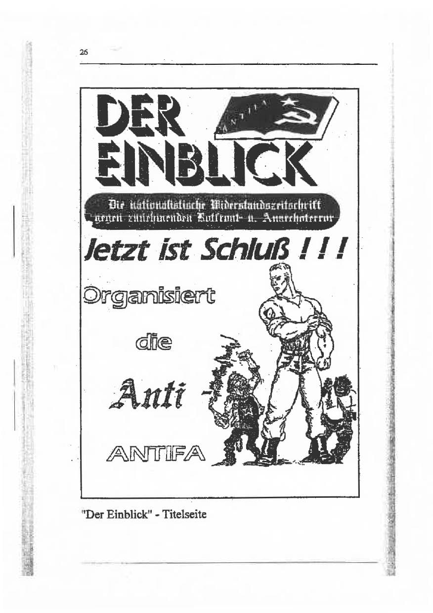 Seite 40 des Verfassungsschutzbericht 1993 Sachsen-Anhalt