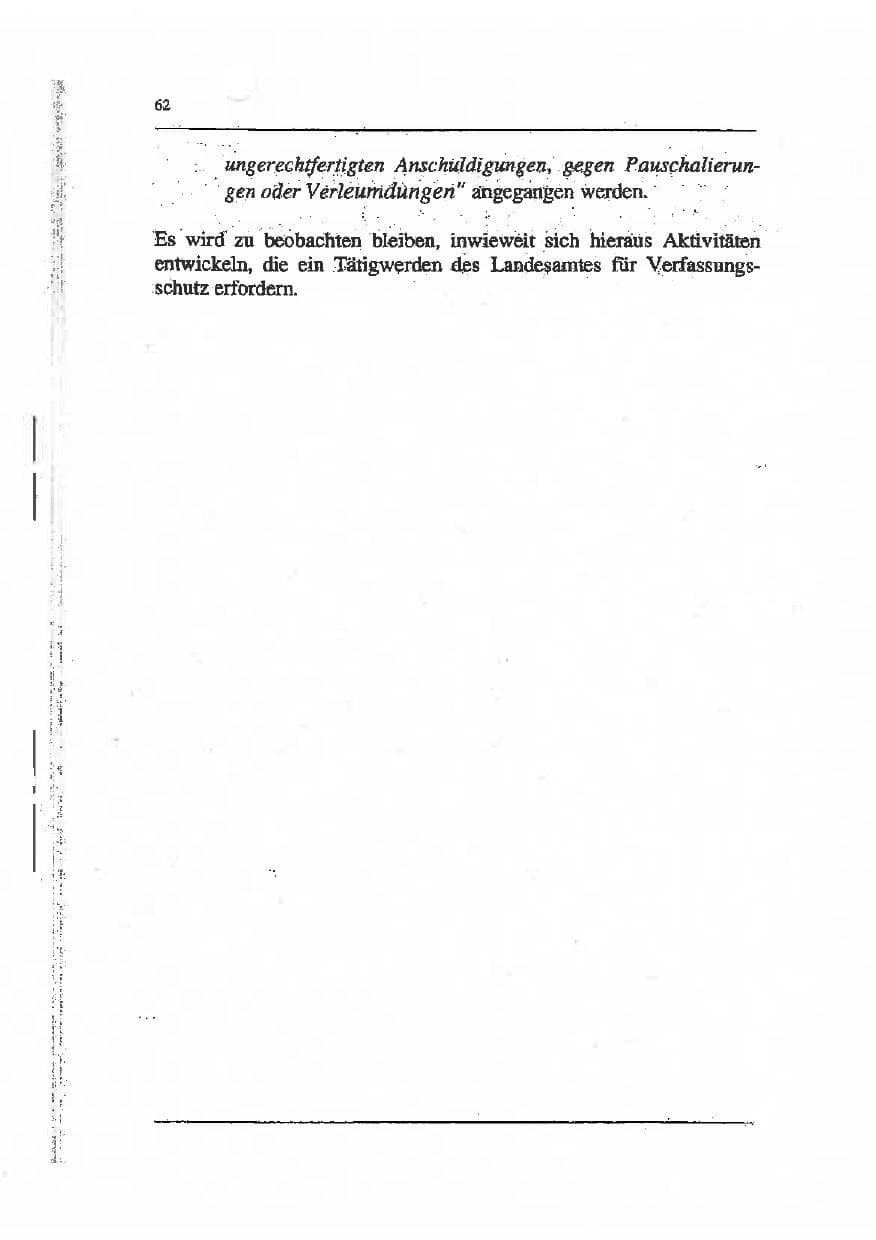Seite 76 des Verfassungsschutzbericht 1993 Sachsen-Anhalt