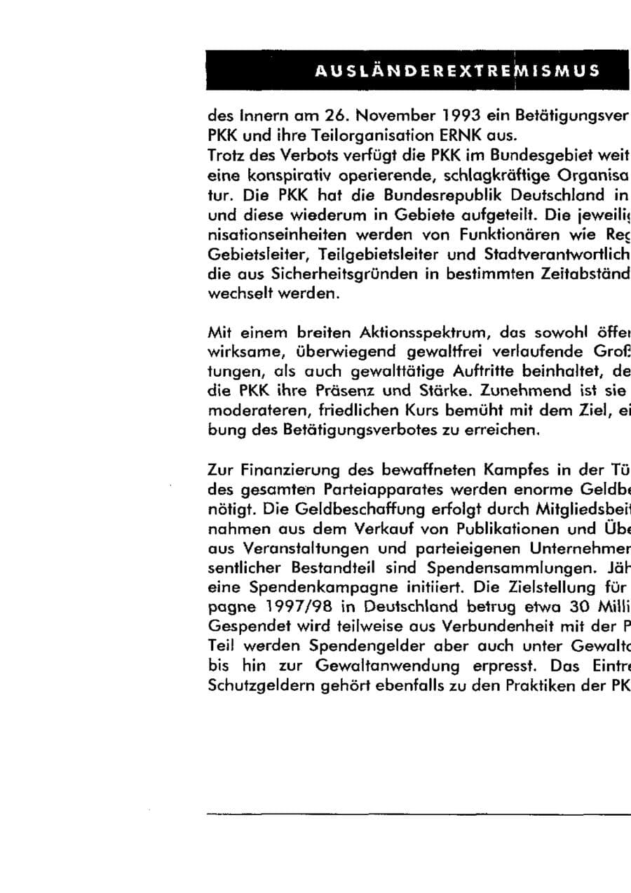 Seite 84 des Verfassungsschutzbericht 1998 Sachsen-Anhalt