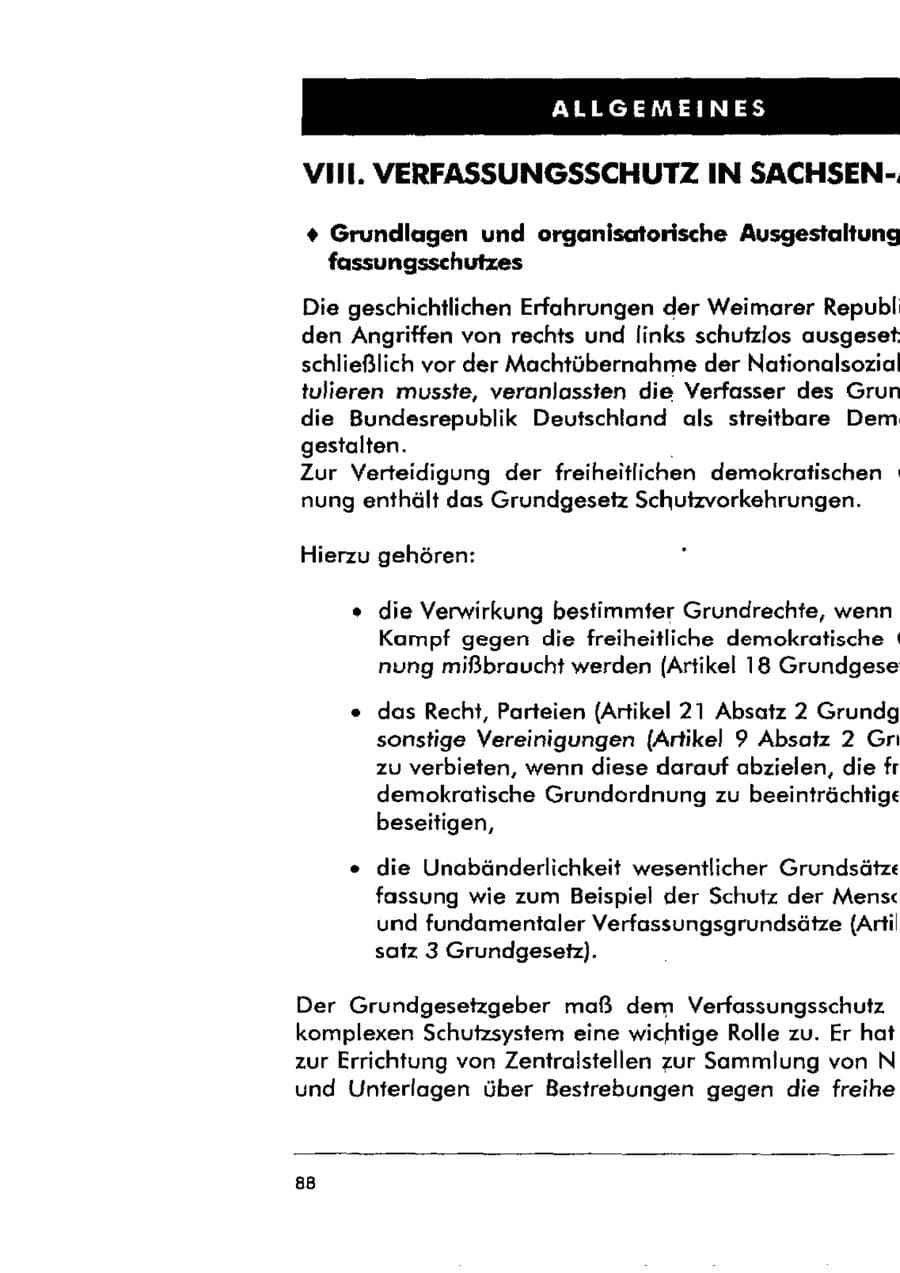 Seite 99 des Verfassungsschutzbericht 1998 Sachsen-Anhalt