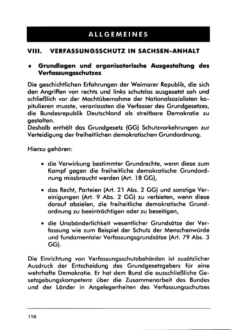 Seite 120 des Verfassungsschutzbericht 2000 Sachsen-Anhalt