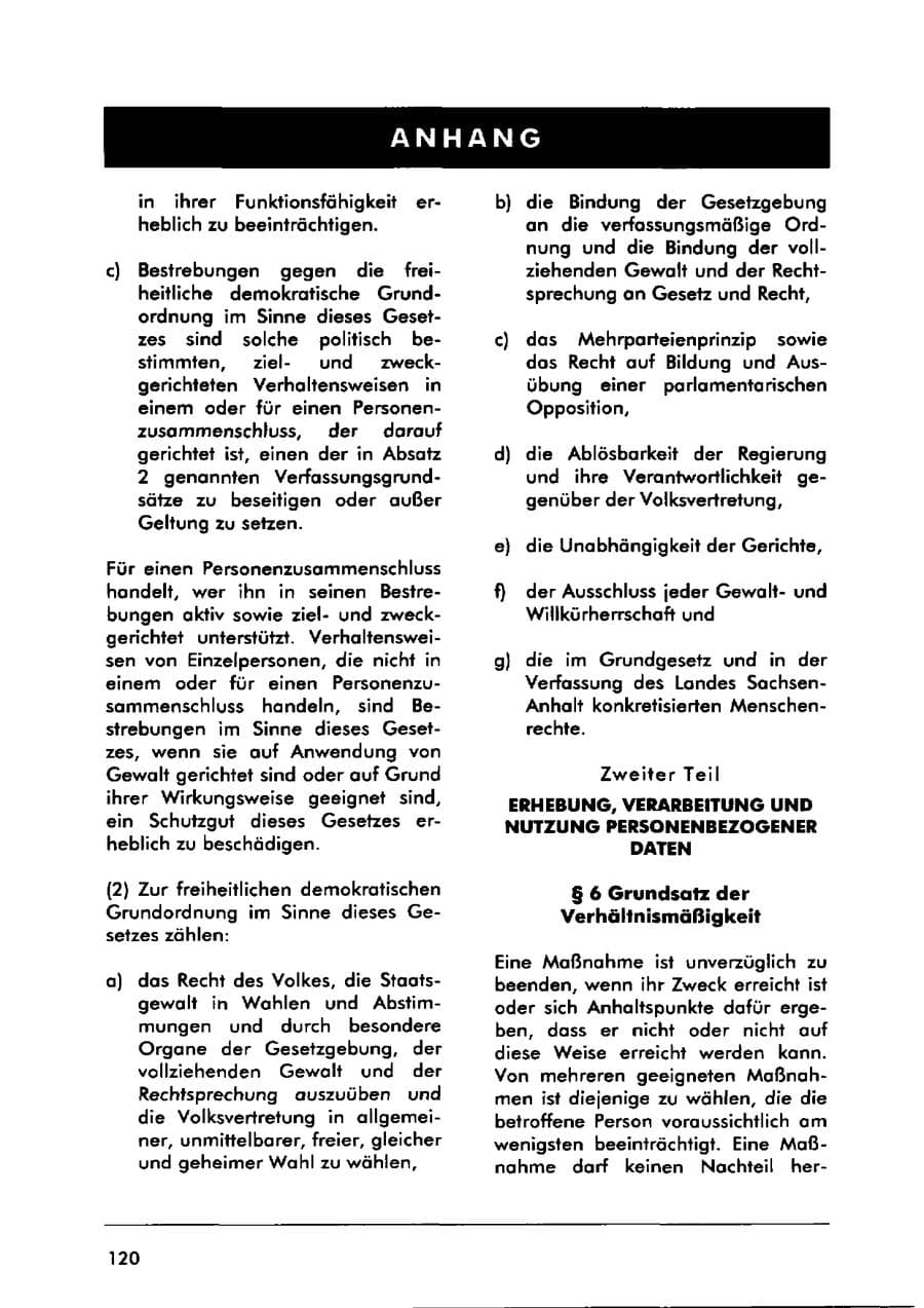 Seite 130 des Verfassungsschutzbericht 2000 Sachsen-Anhalt