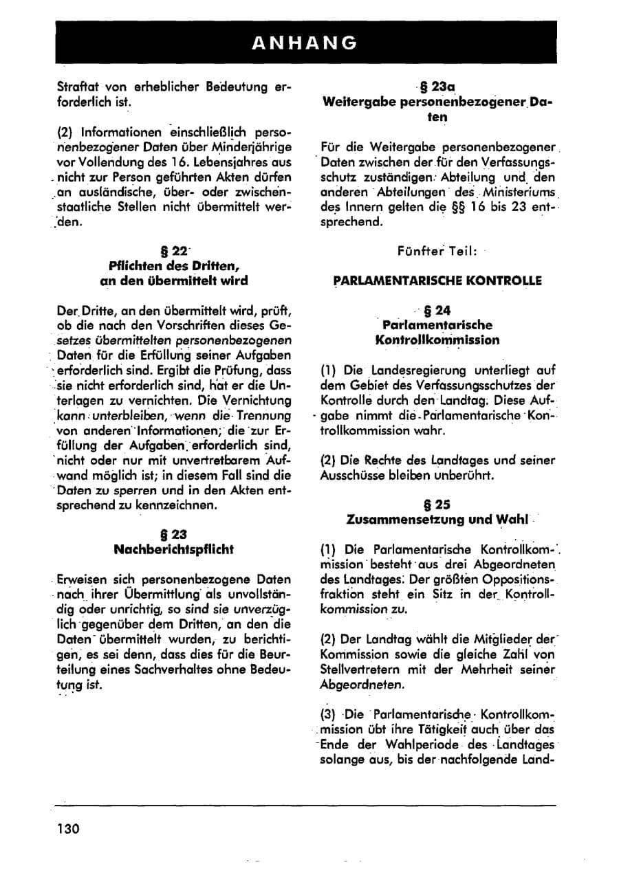 Seite 141 des Verfassungsschutzbericht 2001 Sachsen-Anhalt