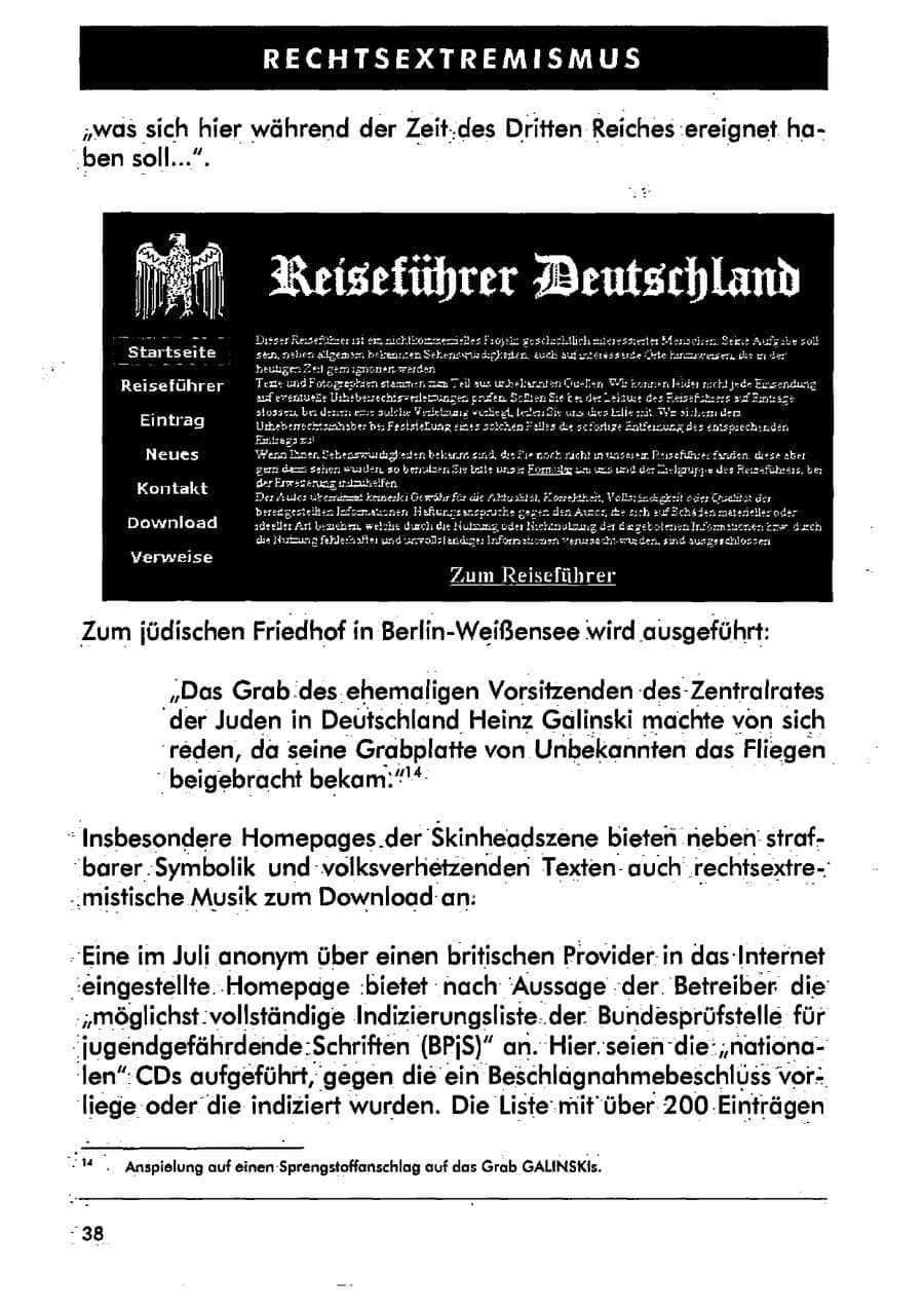 Seite 49 des Verfassungsschutzbericht 2001 Sachsen-Anhalt