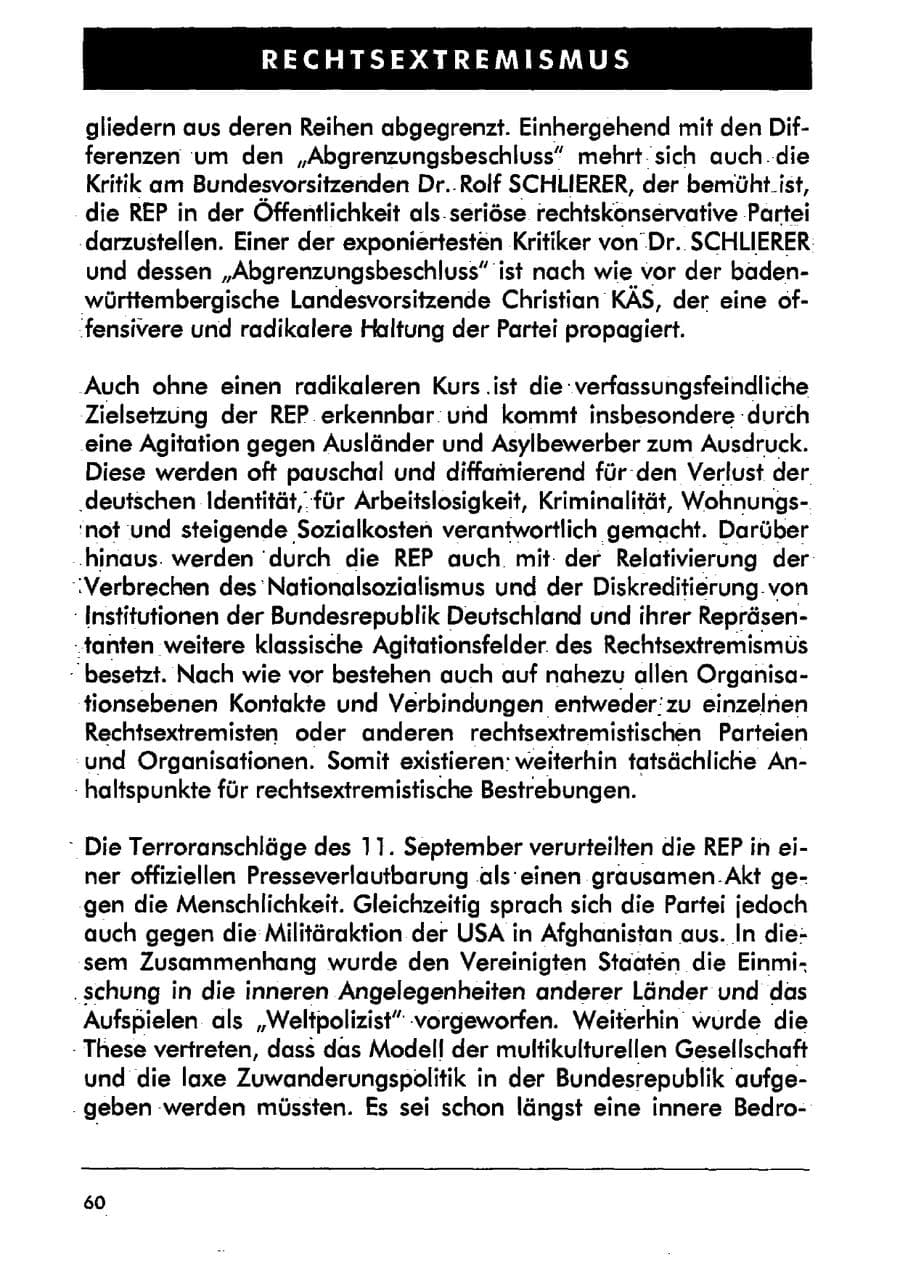 Seite 71 des Verfassungsschutzbericht 2001 Sachsen-Anhalt