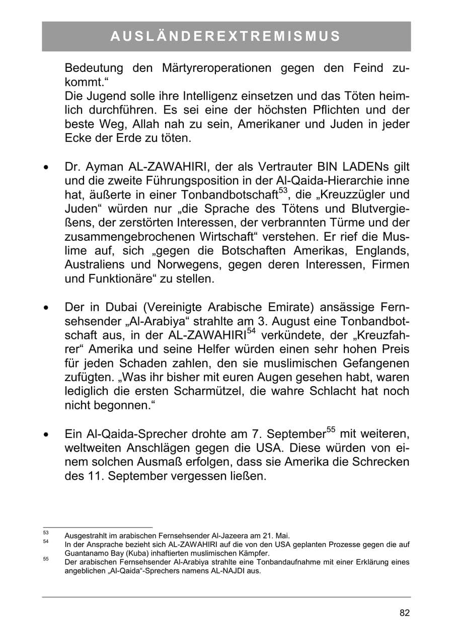 Seite 91 des Verfassungsschutzbericht 2003 Sachsen-Anhalt