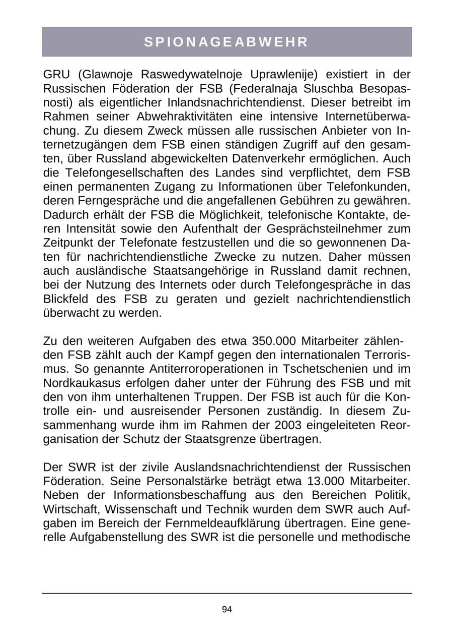 Seite 97 des Verfassungsschutzbericht 2007 Sachsen-Anhalt
