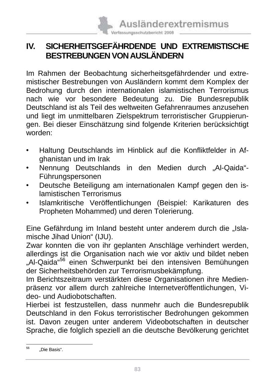 Seite 91 des Verfassungsschutzbericht 2008 Sachsen-Anhalt