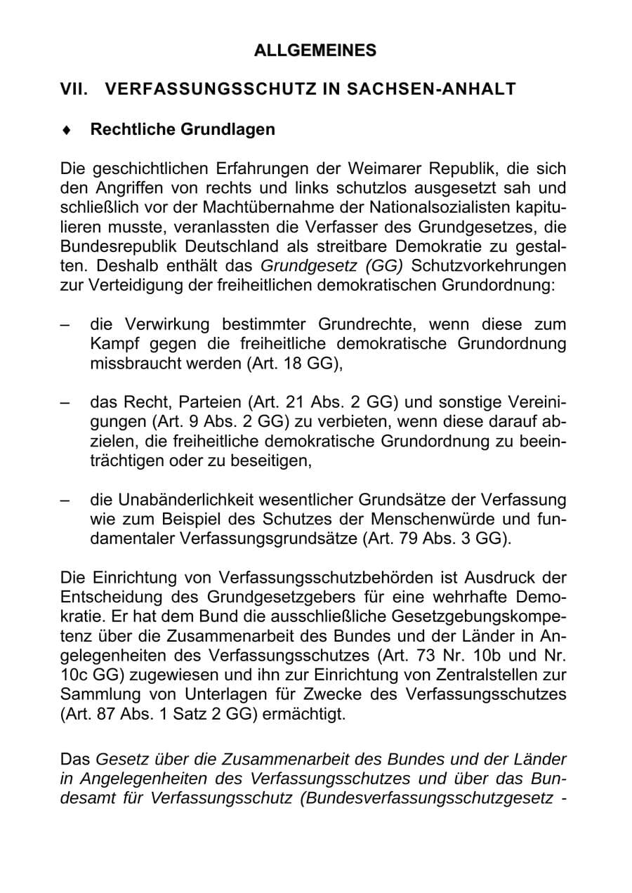 Seite 108 des Verfassungsschutzbericht 2011 Sachsen-Anhalt