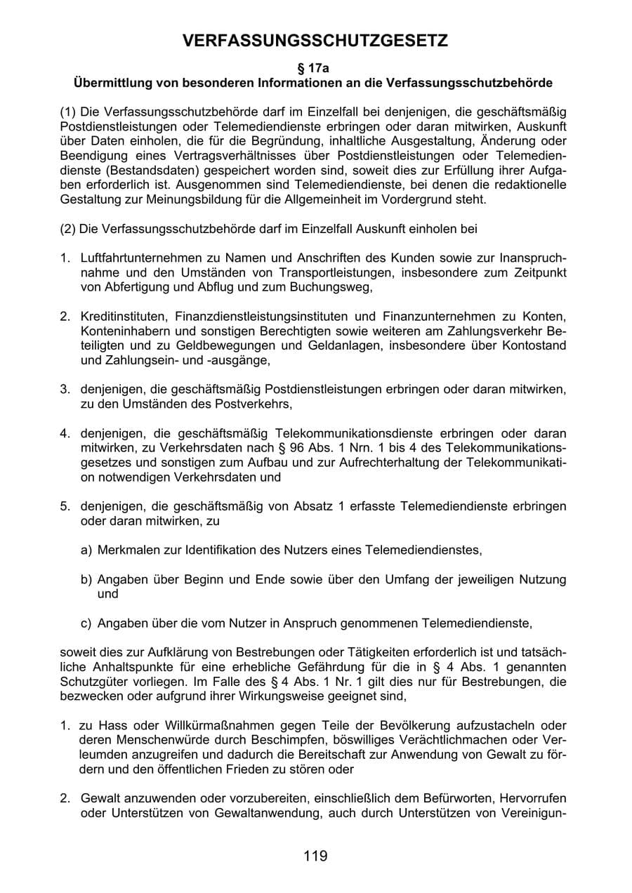 Seite 128 des Verfassungsschutzbericht 2011 Sachsen-Anhalt